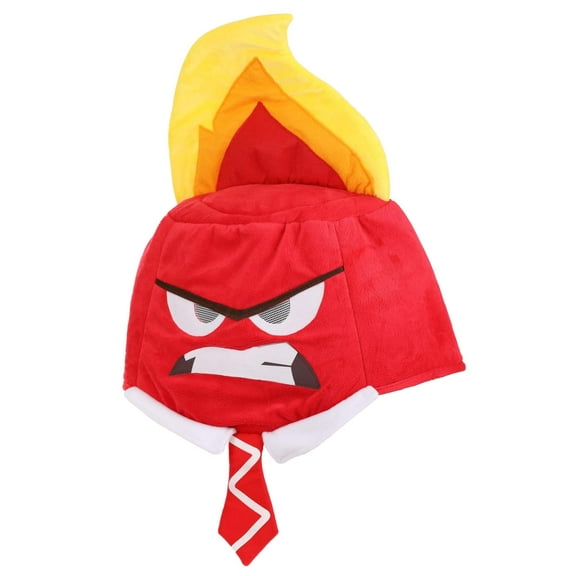 elope Disney Anger Red White Yellow polyester velour And felt fabrics polyurethane foam