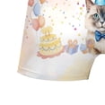 thumbnail image 5 of Watercolor Ragdoll Happy Birthday Celebration Balloons Gift Party All Over Print Boxer Briefs Underwear for Men Dad Cat Lover Kitten Owner Gifts Idea - 00028, 5 of 6