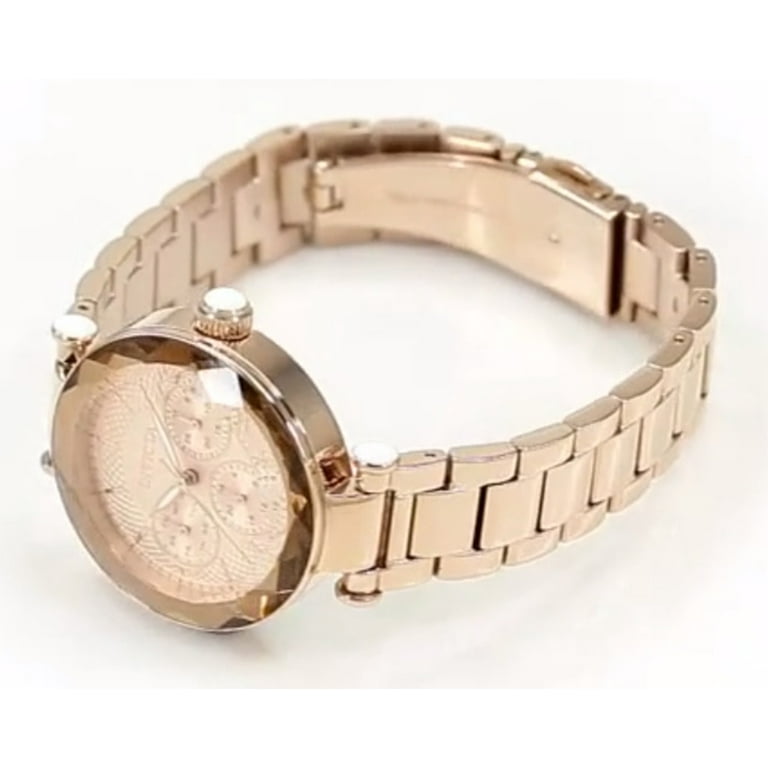 Invicta Women s 31272 Angel Quartz Chronograph Rose Gold Dial Watch