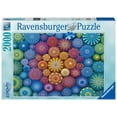 thumbnail image 1 of Puzzle Ravensburger Radiating Rainbow Mandalas de 2000 piezas, 1 of 3