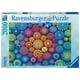 thumbnail image 1 of Puzzle Ravensburger Radiating Rainbow Mandalas de 2000 piezas, 1 of 3