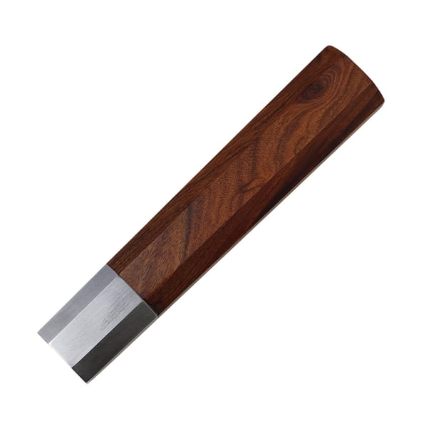 Mango de cuchillo de cocina japonés, , mango, suministros para manualidades, madera, accesorios cómodos para hacer bricolaje, reparación, mang
