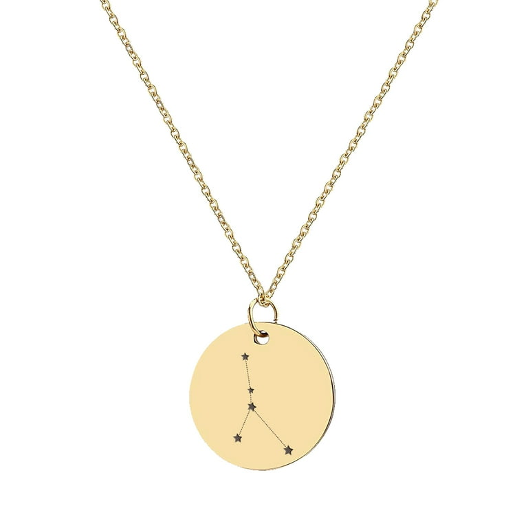 9ct gold shop zodiac pendants