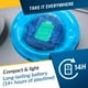 thumbnail image 4 of Reproductor de CD KLIM Nomad Azul Transparente Bluetooth AUX Radio FM, 4 of 7