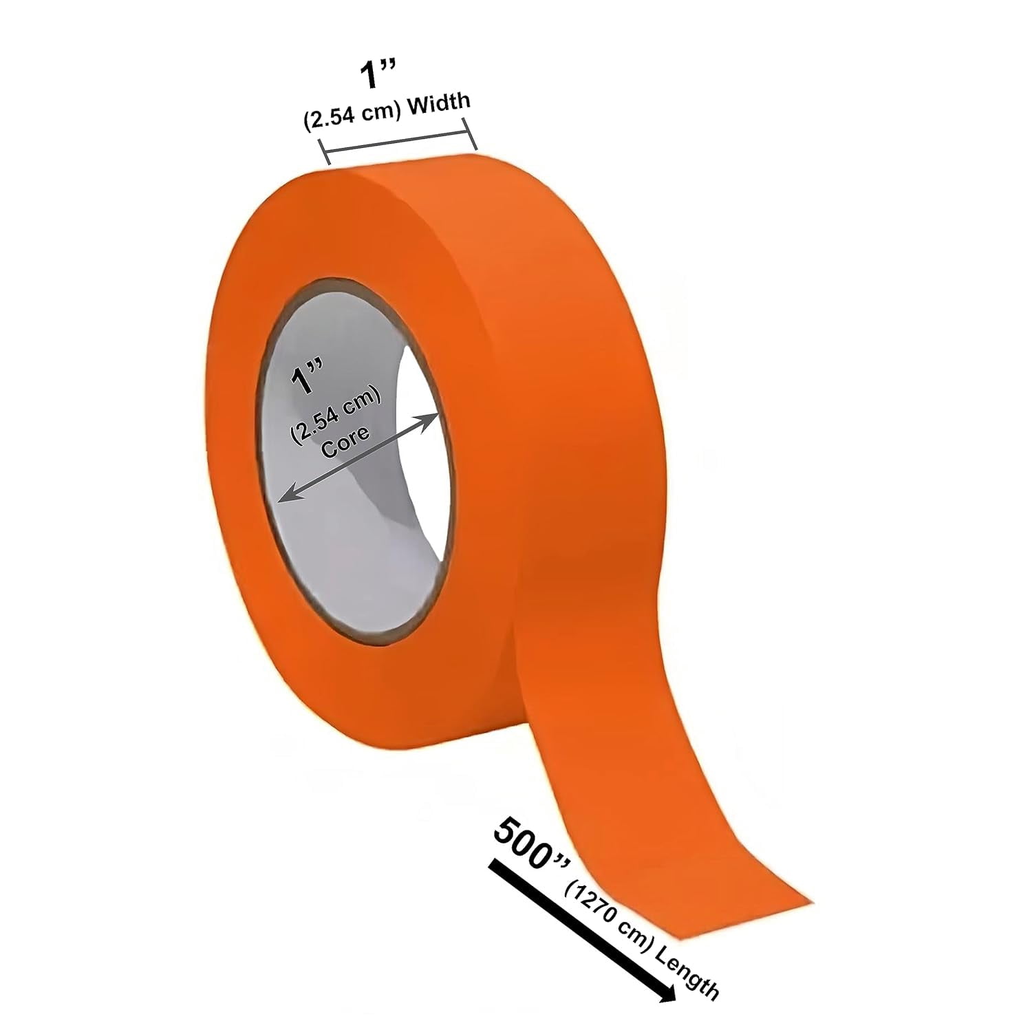 Bartovation Labeling Tape Variety Pack with 5 Rolls of Assorted Colors, 500" x 1"