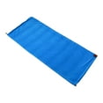 thumbnail image 2 of Lightweight Soft Fleece Sleeping Bag Liner Sleeping Sack Sheet Cushion Thermal Outdoor Camping Blanket for Business Jogging Travel Adult Blue, 2 of 10