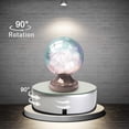thumbnail image 2 of 7 LED Display Stand for Crystals Glass Art Figurine 7 Colored Jewelry Rotating Stand 90 Rotating Lamp Holder Tinker, 2 of 5