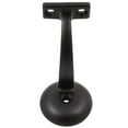 thumbnail image 2 of Heavy-Duty Aluminum Handrail Bracket with 2-1/8" Round Base, Matte Black by Stone Harbor Hardware, 2 of 2