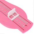 thumbnail image 2 of Foot measuring device for baby and child shoes, measuring ruler for buying shoes, pink, 2 of 3