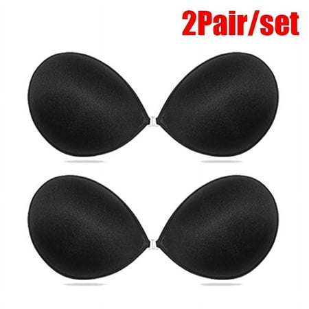 Adhesive Strapless Push Up Bra Silicone Invisible Nipple Bras