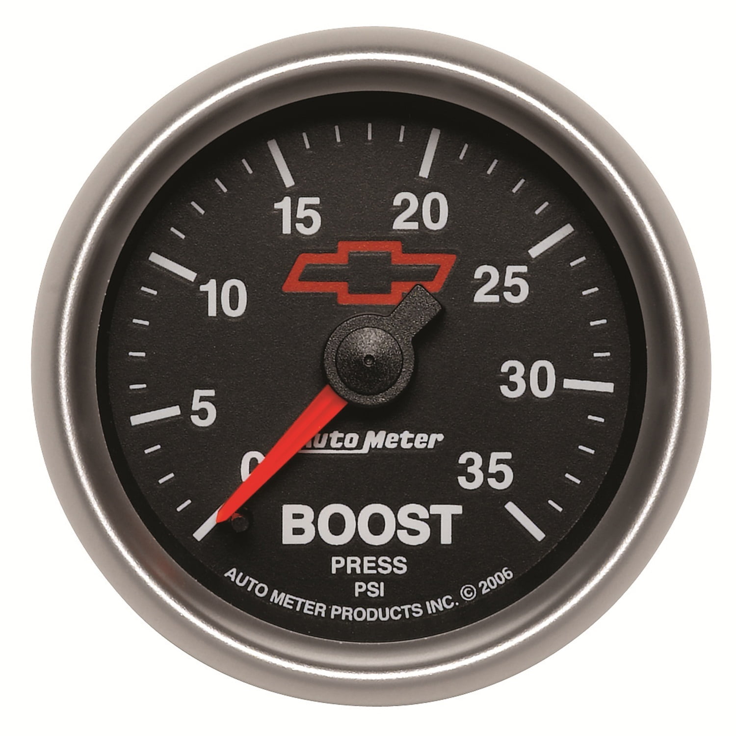autometer 360400406 gm series mechanical boost gauge