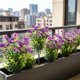 thumbnail image 1 of Flores artificiales para decoración exterior de patios en pack de 6 ramos de flores falsas para jardín en porche y decoración de bodas, 1 of 7