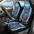 thumbnail image 2 of XYZCANDO Owl Car Seat Covers for Woman Easy Clean Front Seat Cover Interior Accessories All Seasons, for Truck Sedan SUV, 2 of 10