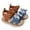 czb# Blue127, variant on CUZIBR Girls Baby Sandals Summer Fashion Denim Cute Bow Lace Trim Adjustable Ankle Strap Open Toe Comfortable Flat Thick Soles Shoes Non- Lightweight Princess Sandals Footwear,Blue,0-6 Months