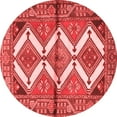 thumbnail image 1 of Ahgly Company Machine Washable Indoor Round Persian Red Traditional Area Rugs, 3' Round, 1 of 4