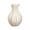 B8, variant on WWG Ceramic Vase, Fluted Texture Matte Ceramic Vase, 8.26 x 5.11 Inch, Concave Stripe Bottle Body, Wavy Irregular Flower Mouth, Thick Solid Ceramic for Coffee Table Bedroom Dining Table Centerpiece