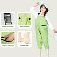thumbnail image 5 of AUNVITO Unisex PVC Waders Full Body Waterproof Fishing & Beach Combing Overalls Durable Waterproof Suit for Kids, 5 of 5