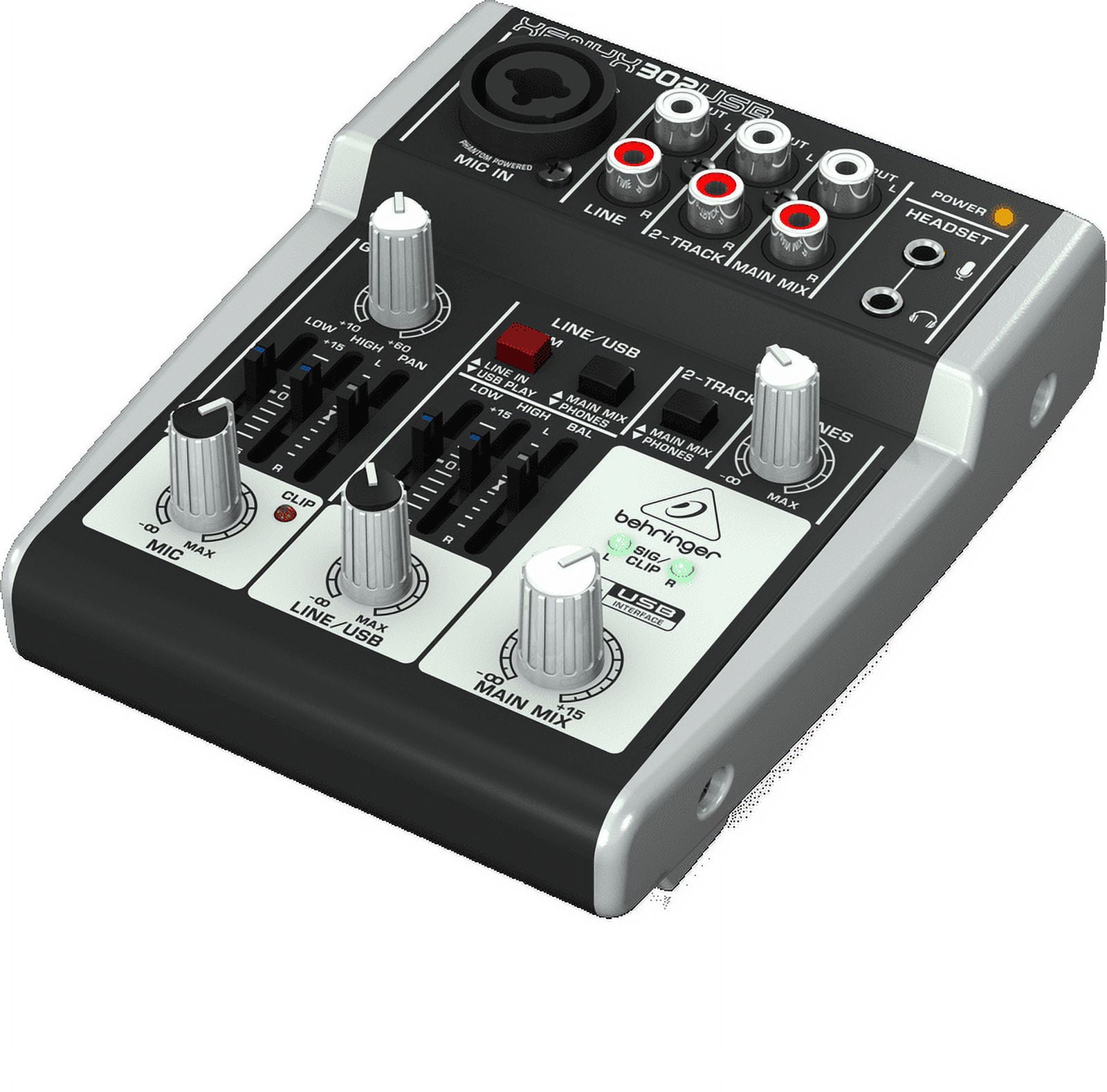Behringer XENYX 802 8 Channel Mixer - Walmart.com