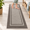 Beige & Grayish Brown-24" X 96", variant on Kitchen Runner Rug 24" X 96" Beige & Grayish Brown Non-Slip Floor Mat