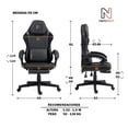 thumbnail image 3 of Silla Gamer Ergonomica Nenotech Reclinable Plus Morada, 3 of 10