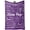 Purple, variant on Warm Hugs Healing Blanket - Get Well Soon Gifts for Women Men, Breast Cancer Chemo Gifts, Sympathy Inspirational Blanket, Thinking of You Gift, Soft Throw Blanket 50"x60"