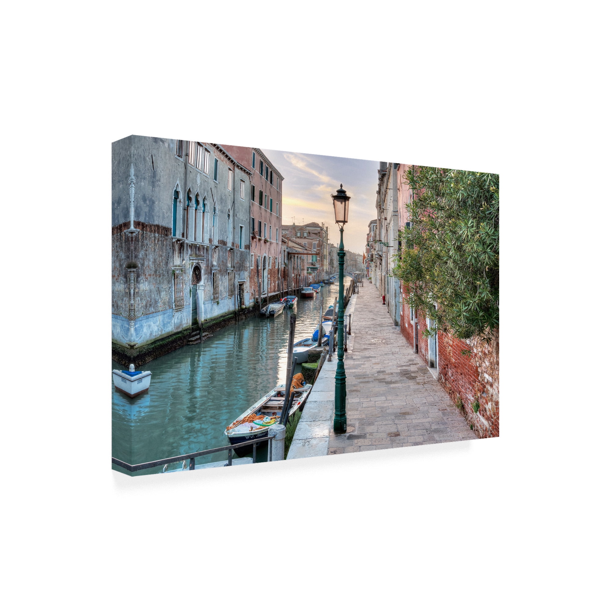 Trademark Fine Art 'Venetian Passeggiata' Canvas Art by Alan Blaustei