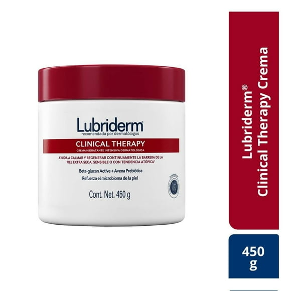 Crema corporal Lubriderm Clinical Therapy piel extra seca 450 g