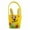 Yellow, variant on CoreLiving Premium Easter Basket with Sturdy Handle - Adorable Felt Bunny Design Easter Bucket, Perfect for Exciting Egg Hunts & Thoughtful Gift Wrapping, Comes in a Convenient