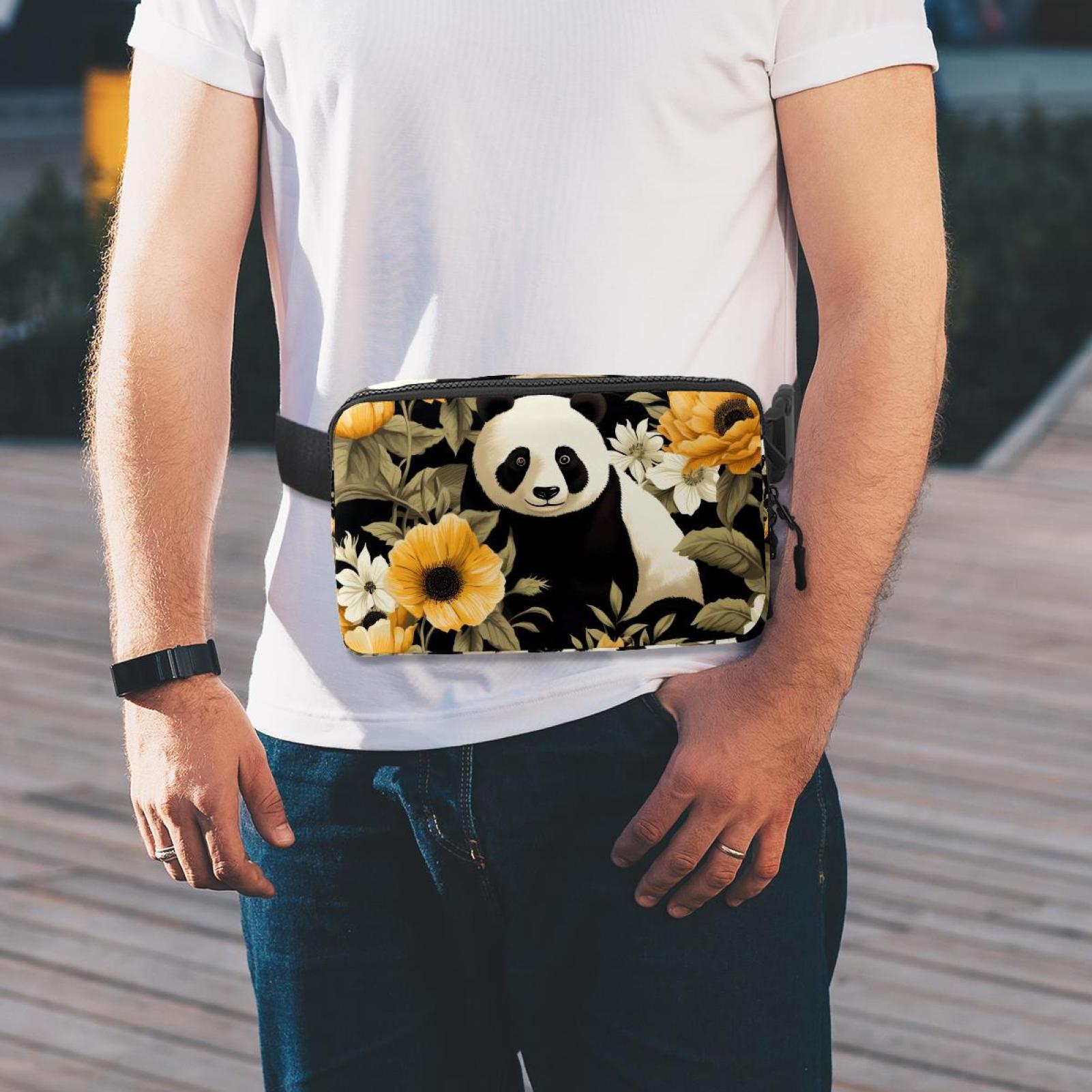 Sunflower Lightweight Fanny Bag Running Belt Waist Bags with Extension Strap - Unisex