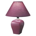 thumbnail image 1 of Q-Max 608BG Keriell Meinhardt 15 in. Table Lamp - Burgundy, 1 of 1