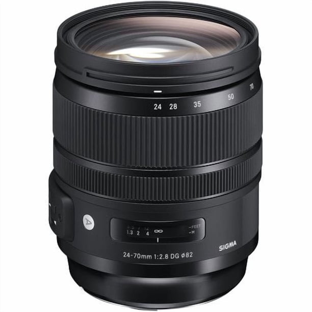 Sigma 24-70mm Lens for Nikon F Mount Bundle with 256GB Memory Card