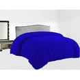thumbnail image 4 of BedDecor 300 GSM 1Pcs Pinch Pleated Solid (Egyptian/Royal Blue, King/California King) 100% Egyptian Cotton Base Comforter, 4 of 7