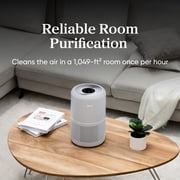 Levoit Core 300-RAC HEPA Air Purifier for Allergies and Asthma, Large Rooms Up to 547 sq ft, Gray