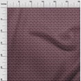 thumbnail image 3 of oneOone Viscose Chiffon Maroon Fabric Tribal Fabric For Sewing Printed Craft Fabric By The Yard 42 Inch Wide, 3 of 4
