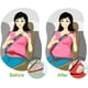 thumbnail image 4 of Cinturón de seguridad para maternidad, previene la compresión abdominal, comodidad y seguridad, ajustador de asiento de coche para maternidad, imprescindible para embarazadas, color verde, 4 of 5