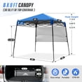 thumbnail image 4 of EAGLE PEAK 8 x 8 x 7.22 ft Slant Leg Lightweight Compact Portable Canopy w/ Backpack(Blue), 4 of 10