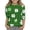 Multicolor, variant on BaoFuBaoMei 3/4 Sleeve Fall Tops for Kids Girls St Patricks Day Green Shirt Slim Crew Neck Outfits for Irish Festival Themed Party