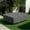 Gray, variant on Patio Furniture Cover 126''L x 63''W x 28''H, Heavy-duty Waterproof Anti-UV Outdoor Furniture Cover, Easy to Use And Care, Has Mesh Air Vents & Sturdy Handles & Storage Bag, Black