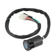 thumbnail image 4 of Motorcycle Part, Black Ignition Sitch Metal Heat  With 2 Keys Replacement For TRX400EX For Repair, 4 of 8