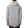 thumbnail image 2 of Ma Croix Mens Athletic Mesh Trim Accent Pull Over Hoodie Sweater, 2 of 6