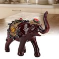 thumbnail image 4 of Estatua De Elefante ANGGREK Escultura Artesanal De Resina Estilo Moderno CI3115, 4 of 8