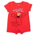 thumbnail image 3 of Sesame Street Elmo Toddler Boys Romper and Sunhat Newborn to Toddler, 3 of 5