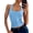 Sky Blue, variant on ANRABESS Womens Scoop Neck Ribbed Tank Tops Knit Sleeveless Racerback Workout Tops Slim Fitted Basic Cami Shirts Casual Summer Outfits Black XS