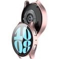 thumbnail image 4 of GFDYREE Compatible with Samsung Galaxy Watch 6 40mm / Watch 6 44mm Case, Full Coverage Screen Protector Hard PC Tempered Glass Anti-Scratch Bumper Shell Protective Cover for Galaxy Watch 6 4, 4 of 7
