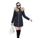 thumbnail image 4 of Chaqueta de algodón para mujer, chaqueta de algodón de longitud media, chaqueta de algodón para mujer, chaqueta de algodón gruesa y ajustada, ropa de abrigo, 4 of 6