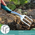 thumbnail image 3 of Juego de herramientas de jardinería Apuakthei, 3 piezas, herramientas de jardinería de servicio, herramientas manuales para mujeres, regalos de jardín para mí, 3 of 5