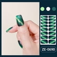 thumbnail image 6 of Nails Polish Stickers Cats Eye Gels Nails Strips Nails Polish Wraps Glittering Gels Nails Stickers Manicures Stickers, 6 of 9