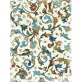 thumbnail image 2 of Grey, Jace 12x14 Gold Ornate Wood Framed with Double Matting Museum Art Print Titled - Floral Patterns, 2 of 4