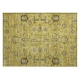 thumbnail image 2 of Addison Rugs Chantille Indoor/Outdoor Traditional Oriental Gold Washable Rectangle Rug, 1'8" x 2'6", 2 of 6