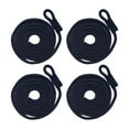 thumbnail image 3 of 4Pcs Boat s Bumpers, Boat Lines, Boat Accessories Inflatable Marine Bumpers Rope Bumpers Lines for Docking, Yacht, Sailboats Black, 3 of 8